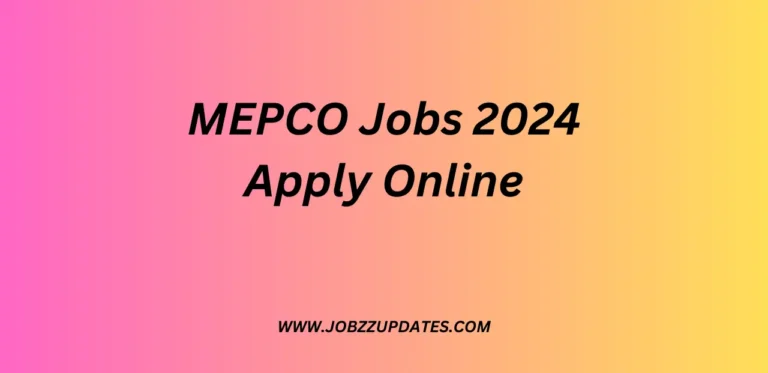 MEPCO Jobs 2024 Apply Online